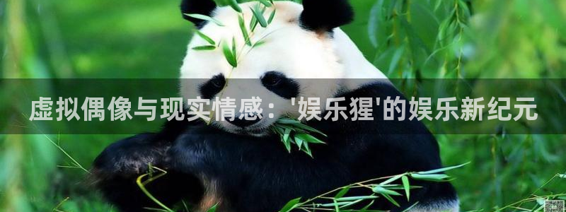 南宫美狮贵宾会官网下载链接：虚拟偶像与现实情感：\'娱乐猩\'的娱乐新纪元