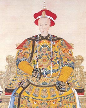 在清朝时期。有哪一位皇帝是以嫡长子即位的?
