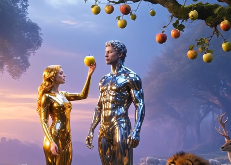 亚当与夏娃：被蛇诱导背后的多维困境