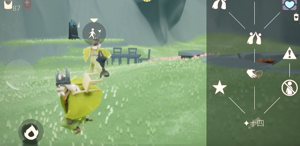 光遇如何连续强制滑铲