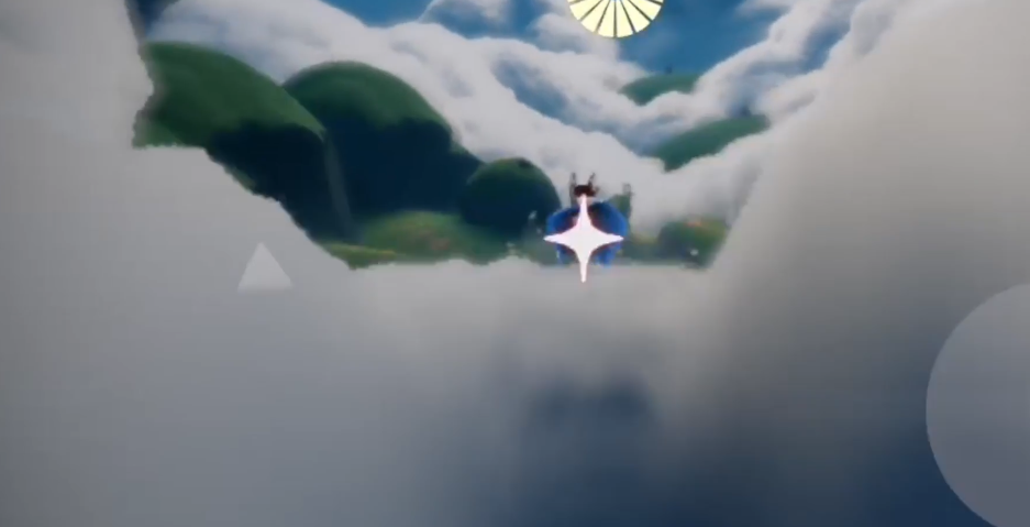 光遇的云洞怎么飞过去