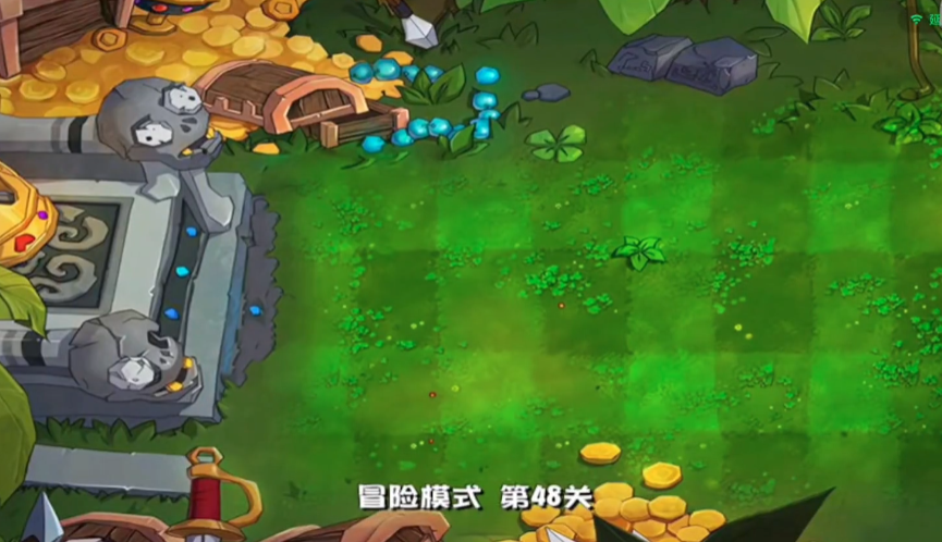 植物大战僵尸48关怎么过 植物大战僵尸48关怎么过