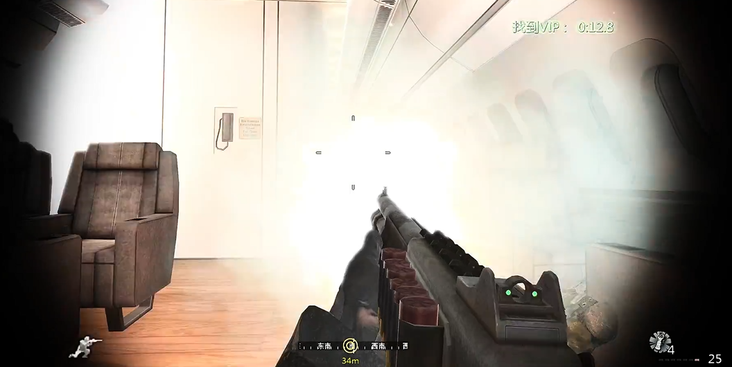 使命召唤4闪光弹怎么扔