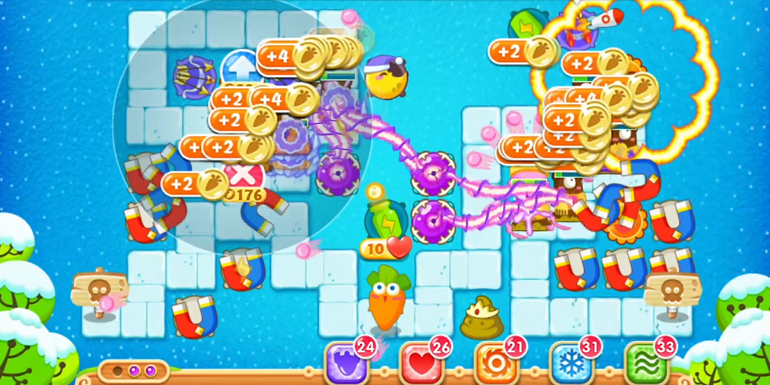 保卫萝卜2第90关怎么过