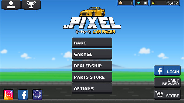 像素赛车手内置MOD菜单