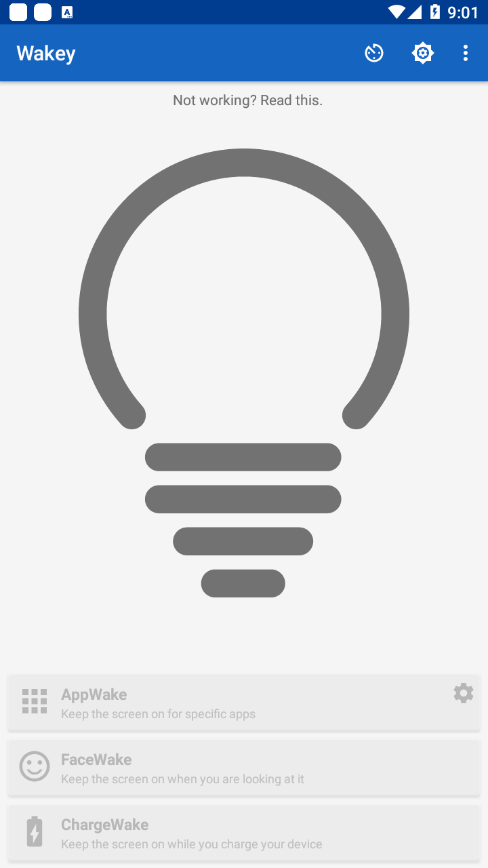 Wakey app